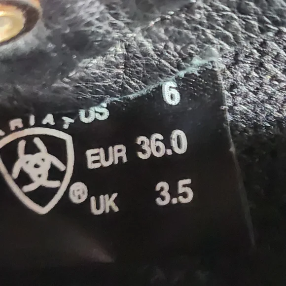 ARIAT Leather Lace Up Womens 6 Brown Paddock Boots Equestrian Western - Picture 11 of 11